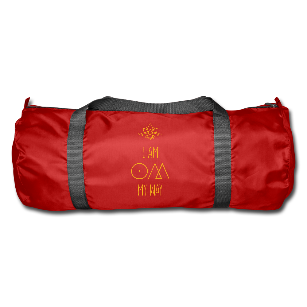 OM my way / Freizeittasche - Rot