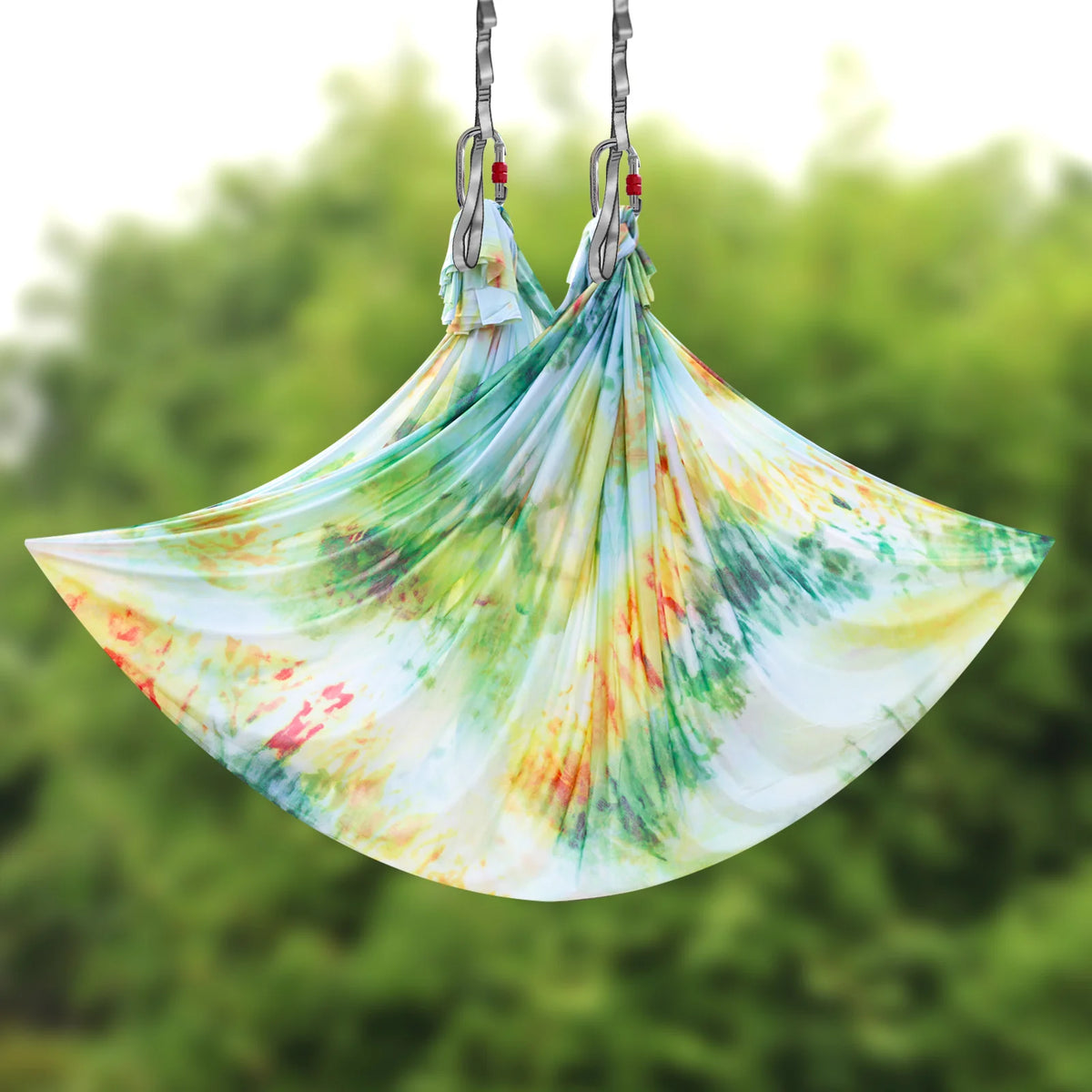 Aerial Yoga Tuch Set / Peacock