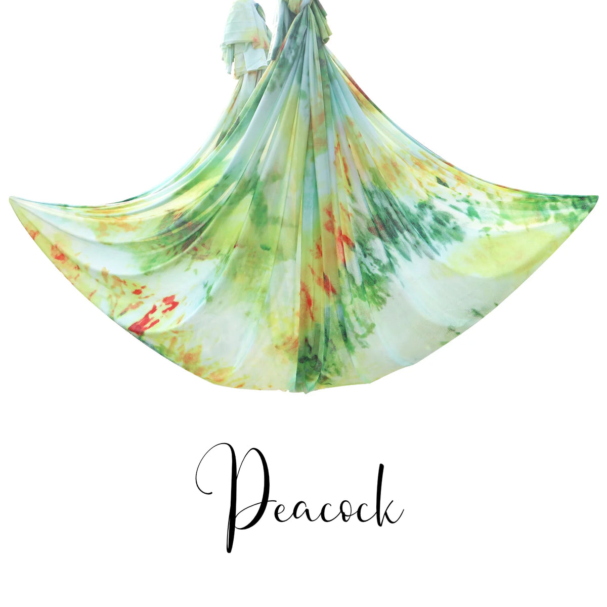 Aerial Yoga Tuch Set / Peacock