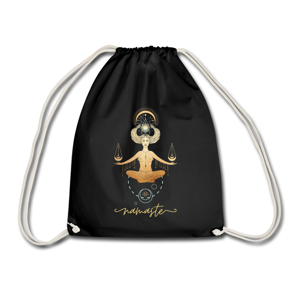 Turnbeutel - Schwarz