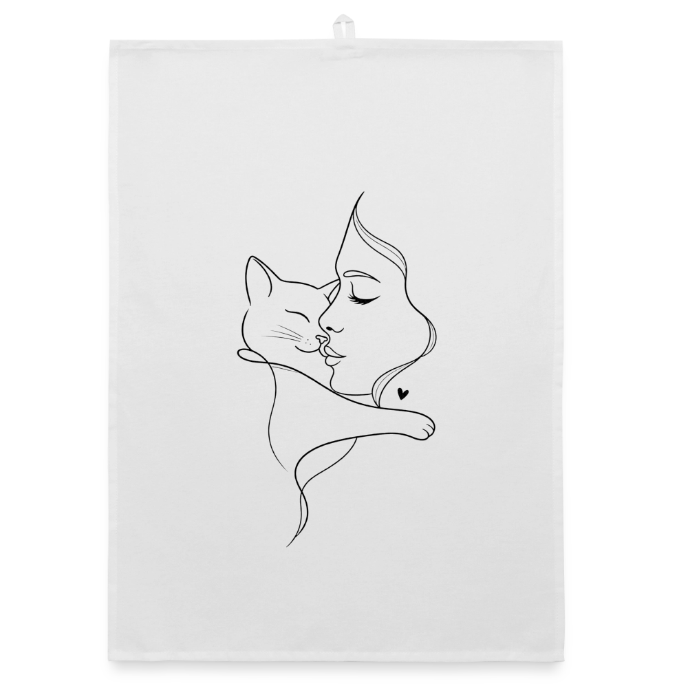Organic Geschirrtuch / Catlove - Weiß