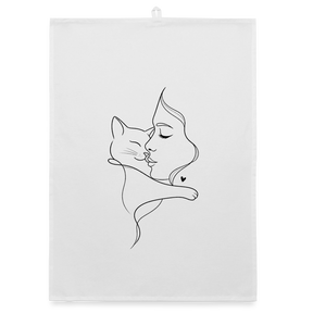 Organic Geschirrtuch / Catlove - Weiß