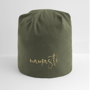 Jersey-Beanie / Namaste - Olive