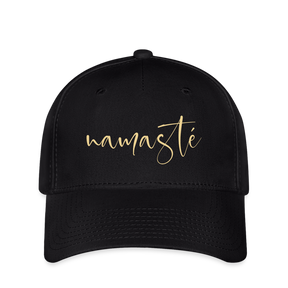 Flexfit Cap / Namaste - Schwarz
