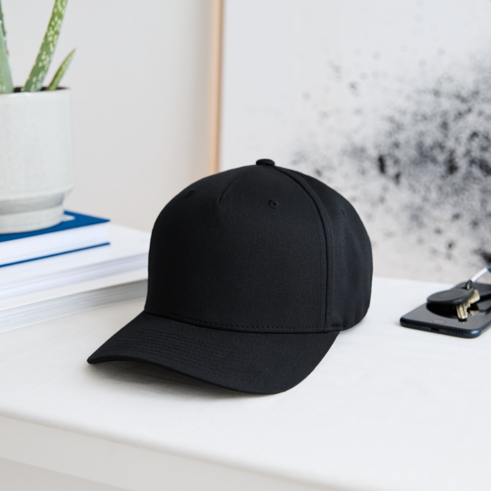 Flexfit Cap plain - Schwarz