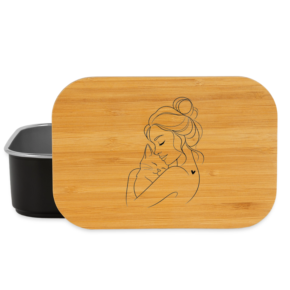 Catlove Cuddle / Lunch Box - Schwarz