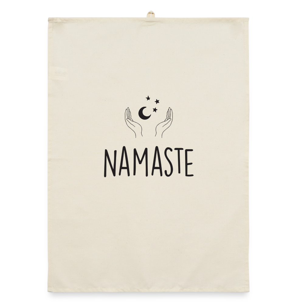 Namaste Hands / Organic Geschirrtuch - Natur