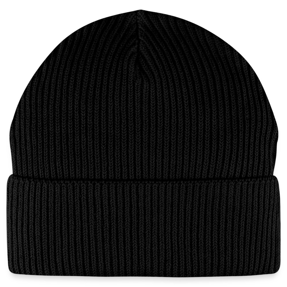 Stanley/Stella Unisex Bio FISHERMAN BEANIE - Schwarz