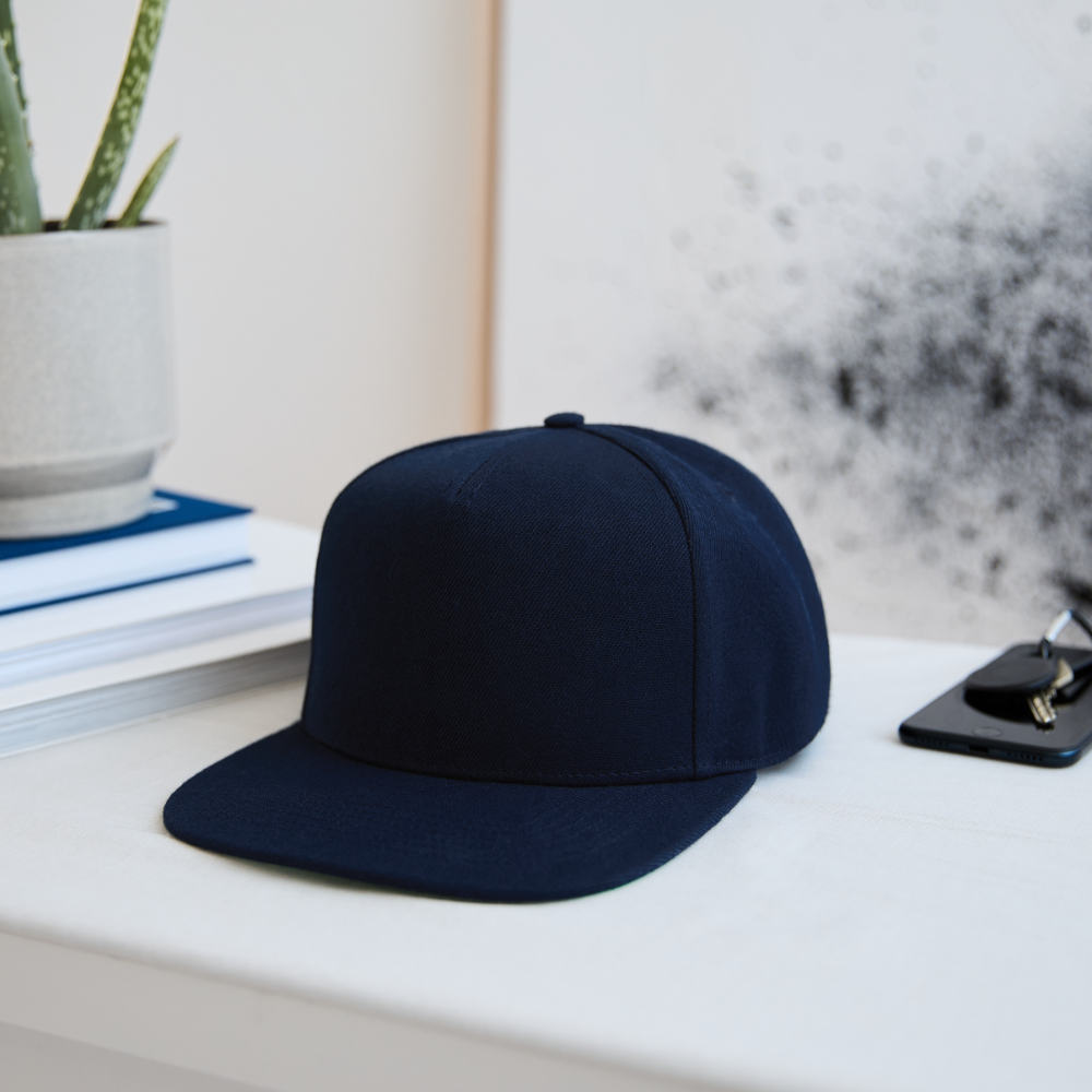 Snapback Cap - Navy/Navy