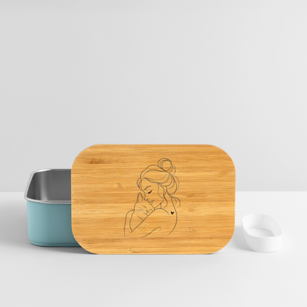 Catlove Cuddle / Lunch Box - Hellblau