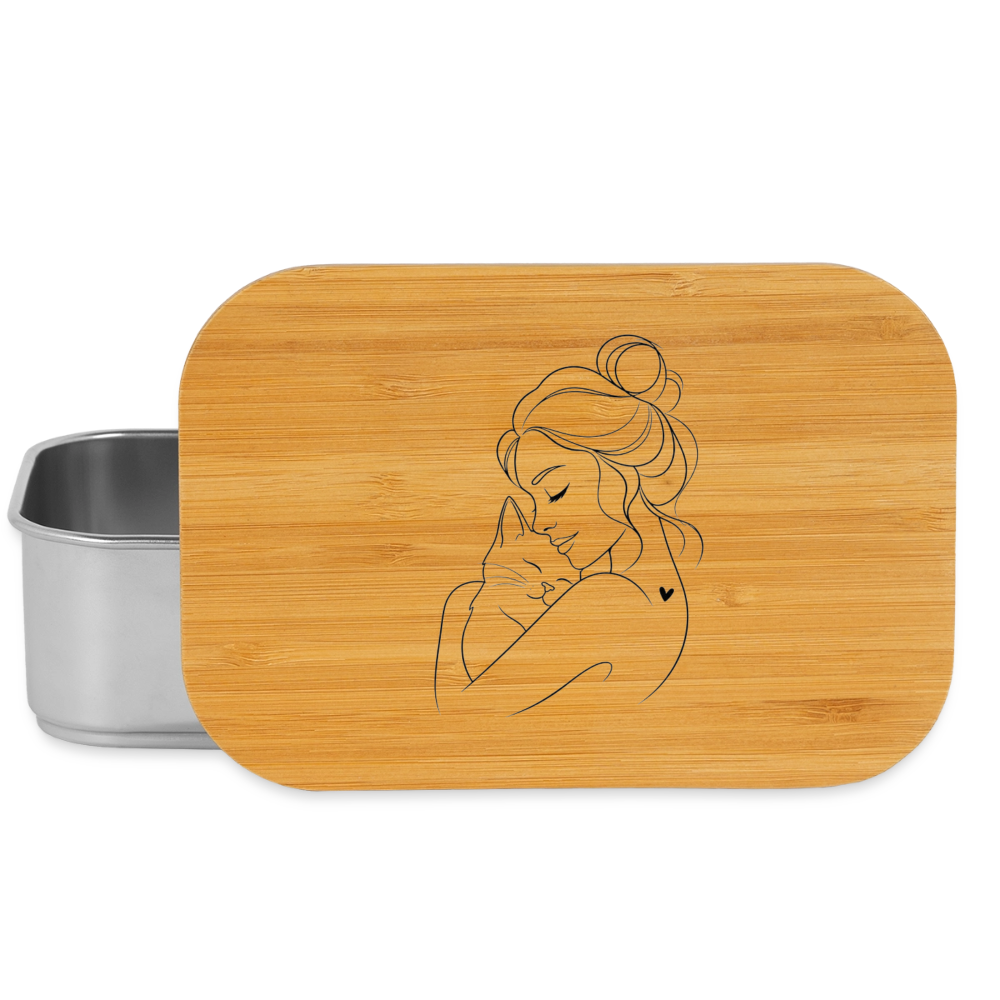 Catlove Cuddle / Lunch Box - Silber