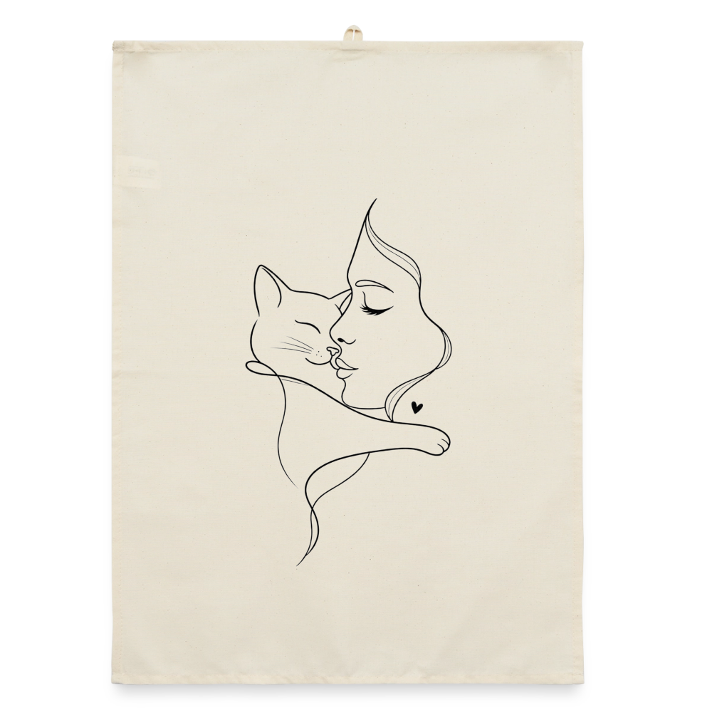 Organic Geschirrtuch / Catlove - Natur