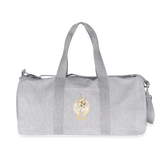 Believe / Canvas Duffle Bag - Grau meliert