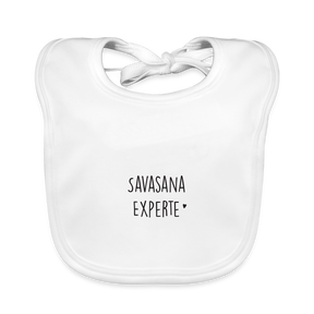 Savasana Experte / Baby Bio-Lätzchen