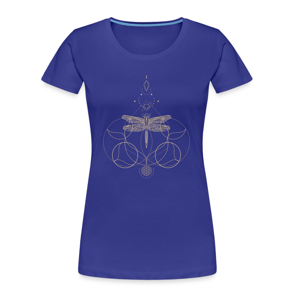 Libelle / Frauen T-Shirt - Königsblau