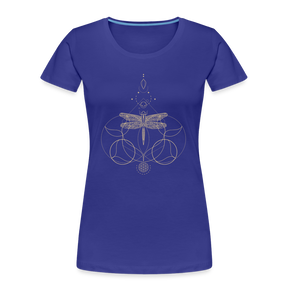 Libelle / Frauen T-Shirt - Königsblau