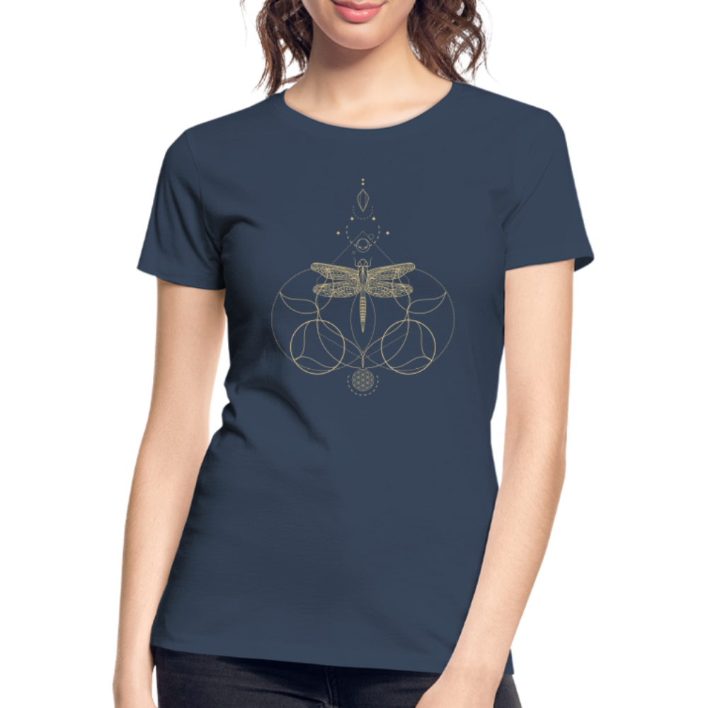 Libelle / Frauen T-Shirt - Navy