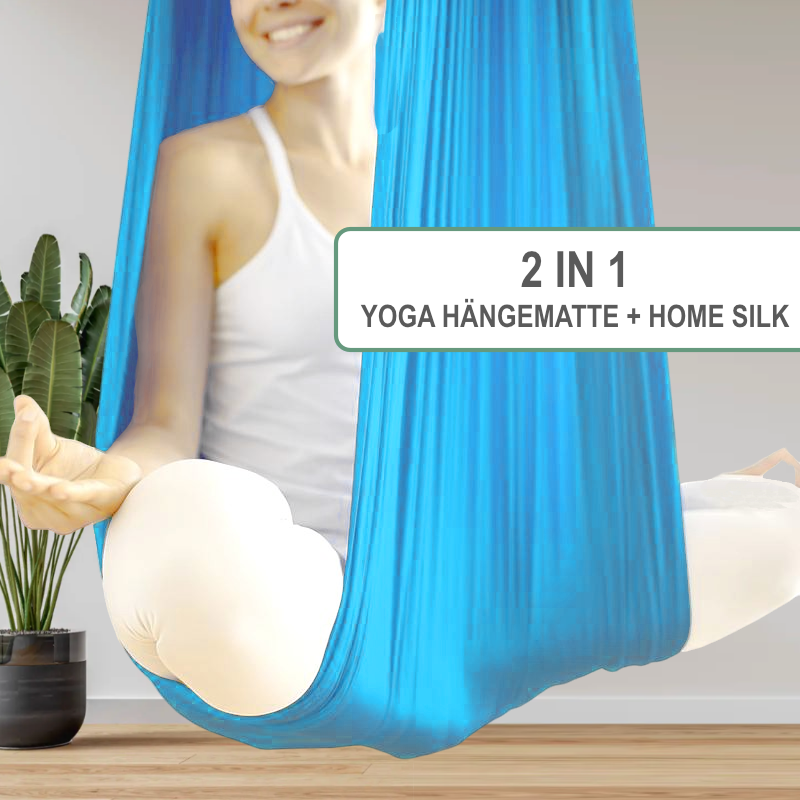 Aerial Yoga Set / himmelblau