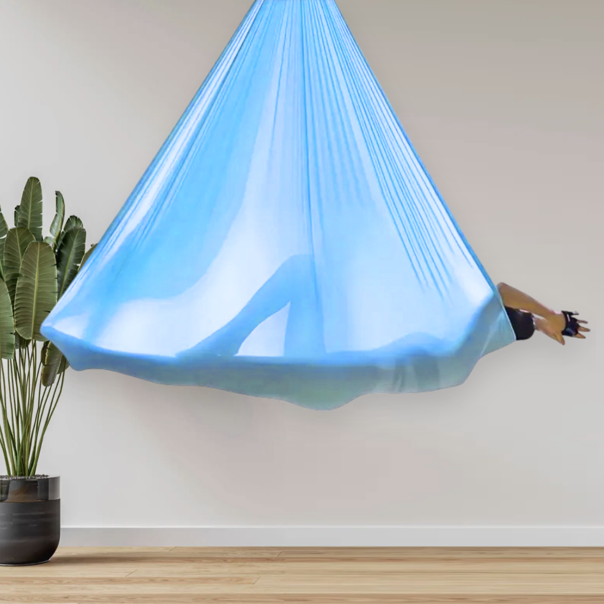 Aerial Yoga Set / himmelblau