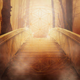 Mystic Bridge / Fotokachel mit UV-Druck