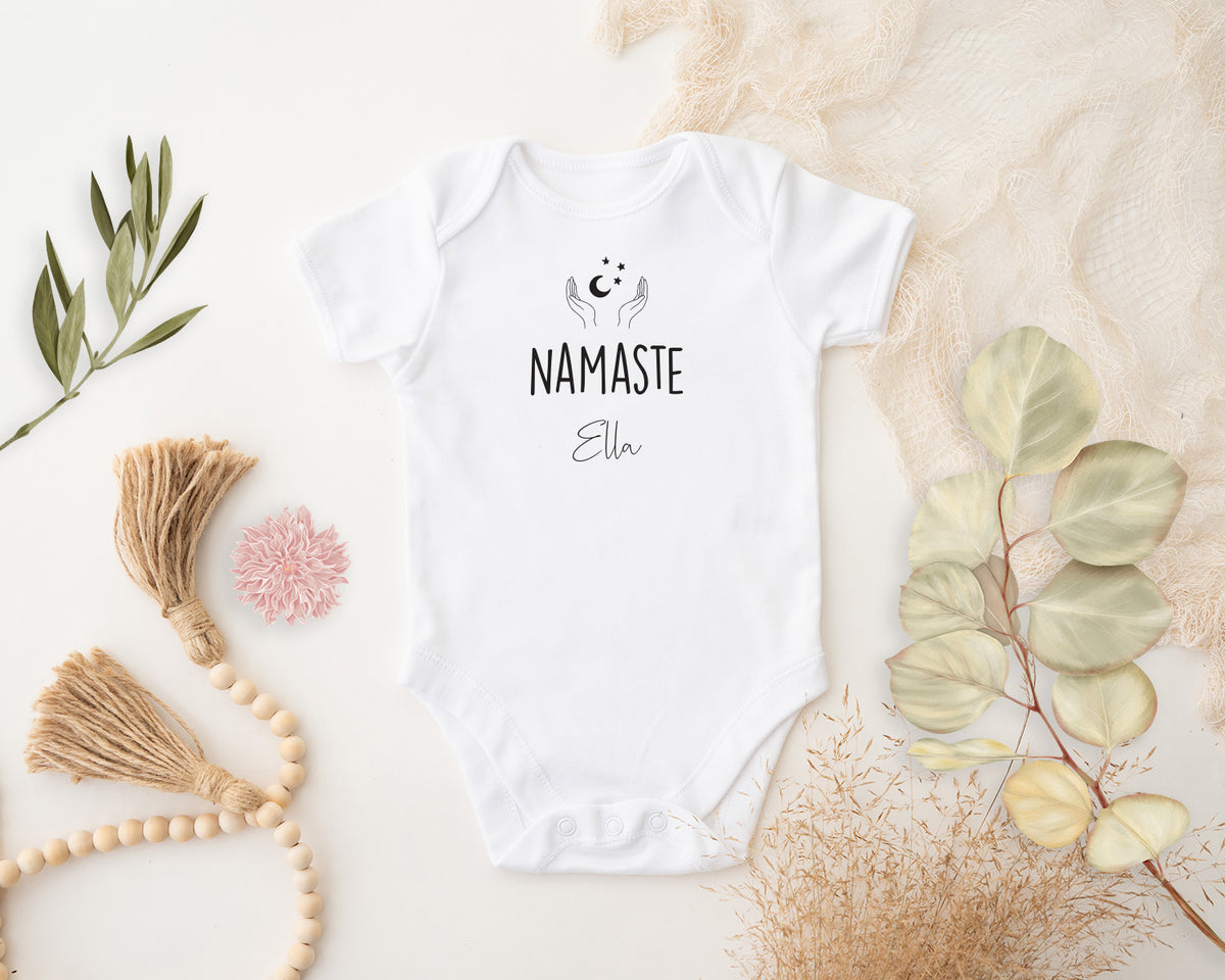 Namaste / Baby Bio-Kurzarm-Body