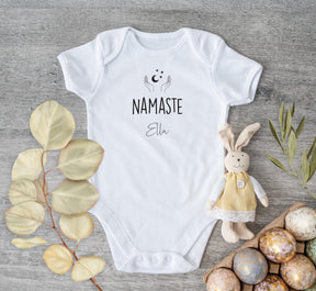 Namaste / Baby Bio-Kurzarm-Body
