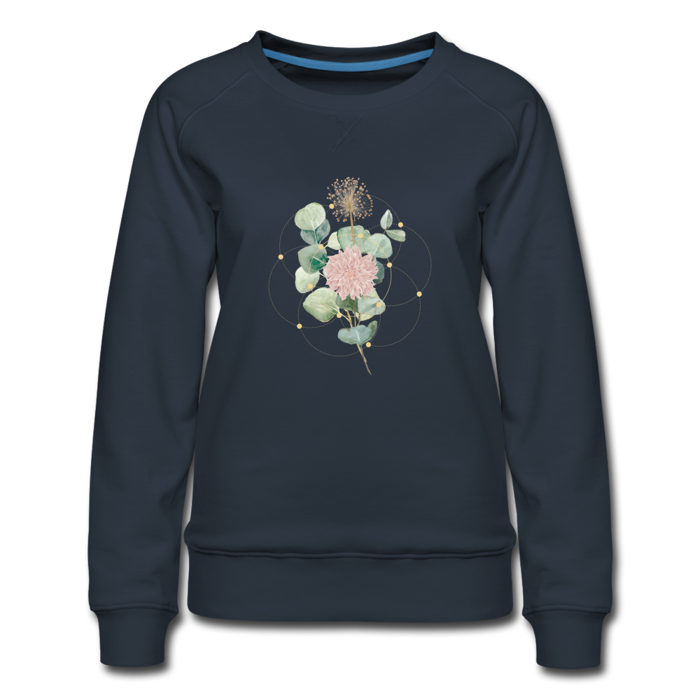Geometrie Bloom / Sweater - Navy