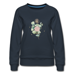 Geometrie Bloom / Sweater - Navy